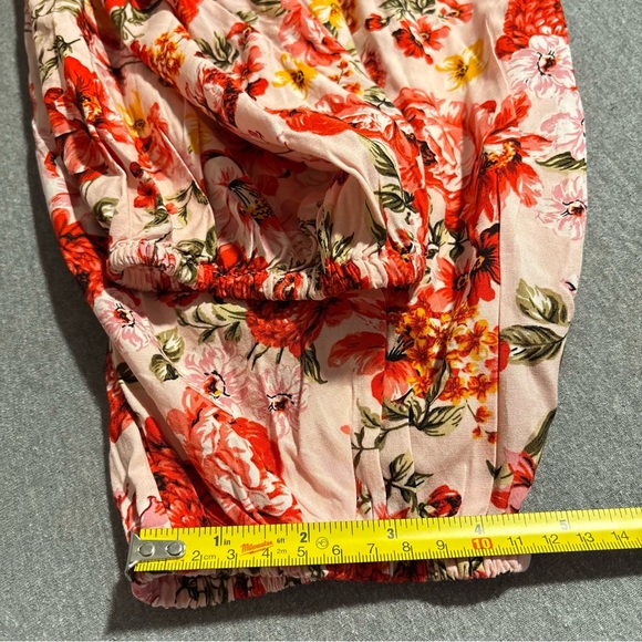 Old Navy Red and Pink Sundress with Bishop Sleeves - Picture 16 of 16